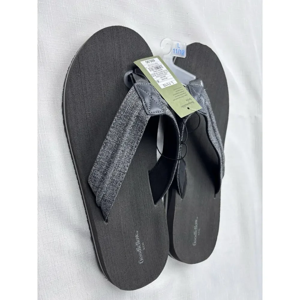 Goodfellow & Co. Men's Size Large (11-12) Ian Comfort Flip Flop Thong Sandals